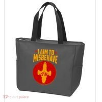 Cool Scifi I Aim To Misbehave Tote Bag thumb 3