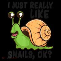 Cute Snail I Just Really Like Snails Ok Funny Snail Toddler Hoodie thumb 2