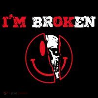Confused Skull I'm Broken Invisible Illness I'm OK Broken Coffee Mug thumb 5