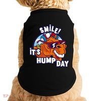 Camel Smile! ItS Hump Day Funny Hump Day Camel Sunglass Doggie Tank thumb 0