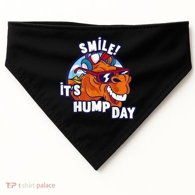 Camel Smile! ItS Hump Day Funny Hump Day Camel Sunglass USA-Made Doggie Bandana