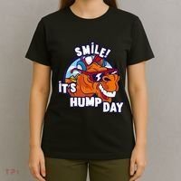 Camel Smile! ItS Hump Day Funny Hump Day Camel Sunglass T-Shirt thumb 4