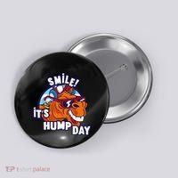 Camel Smile! ItS Hump Day Funny Hump Day Camel Sunglass Button thumb 0