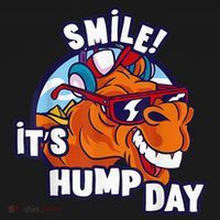 Camel Smile! ItS Hump Day Funny Hump Day Camel Sunglass Bucket Hat thumb 4