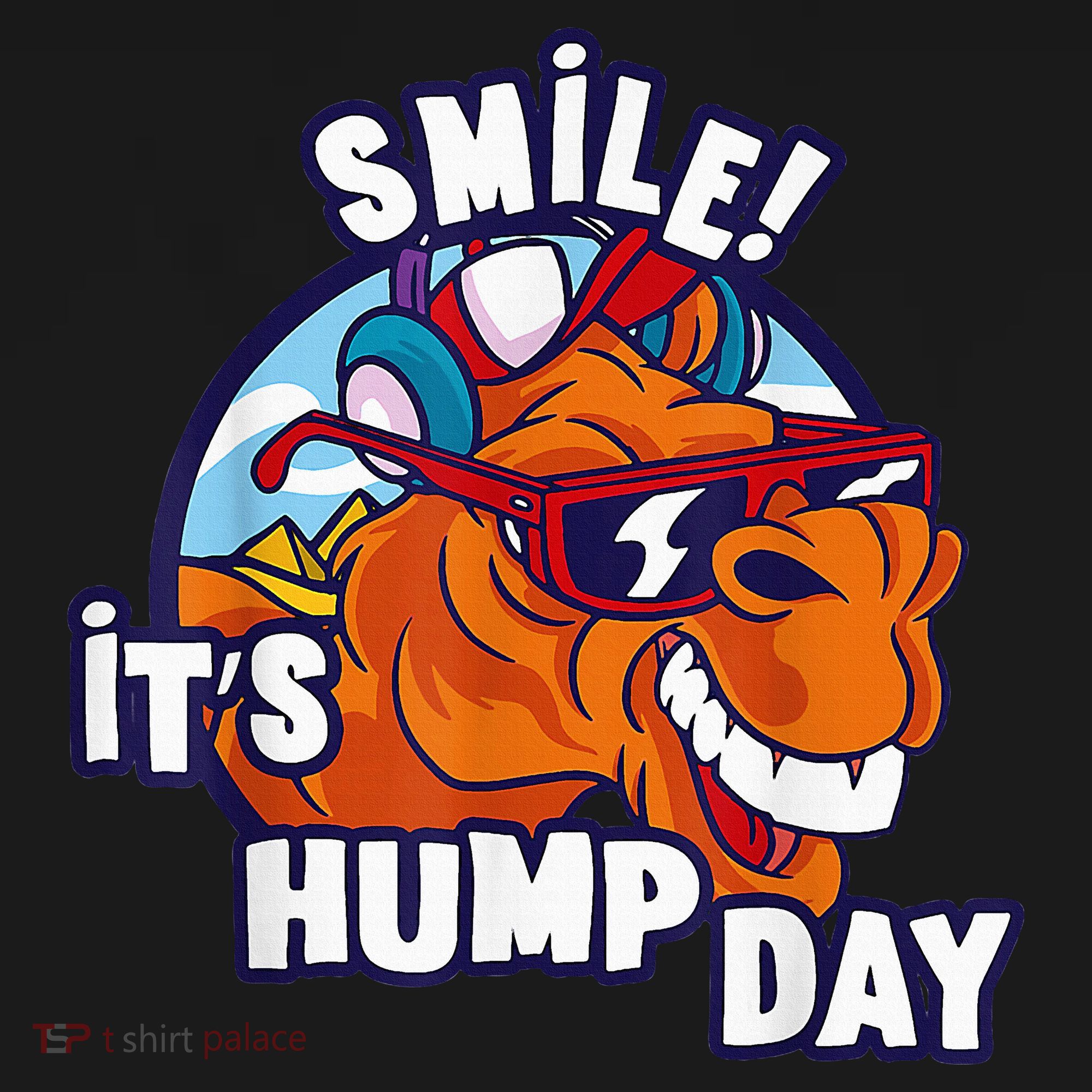 Camel Smile! ItS Hump Day Funny Hump Day Camel Sunglass Mousepad