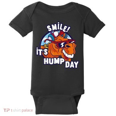 Camel Smile! ItS Hump Day Funny Hump Day Camel Sunglass Baby Bodysuit