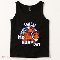 Camel Smile! ItS Hump Day Funny Hump Day Camel Sunglass Tank Top thumb 2