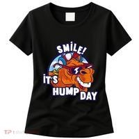 Camel Smile! ItS Hump Day Funny Hump Day Camel Sunglass Women's T-Shirt thumb 0