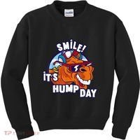 Camel Smile! ItS Hump Day Funny Hump Day Camel Sunglass Kids Sweatshirt thumb 0