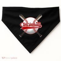 Cincinnati Souvenir I Love Cincinnati USA-Made Doggie Bandana thumb 0