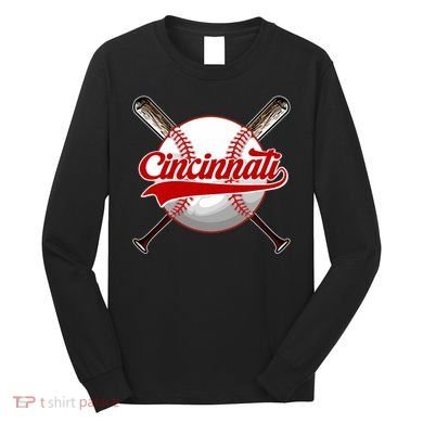Cincinnati Souvenir I Love Cincinnati Long Sleeve Shirt