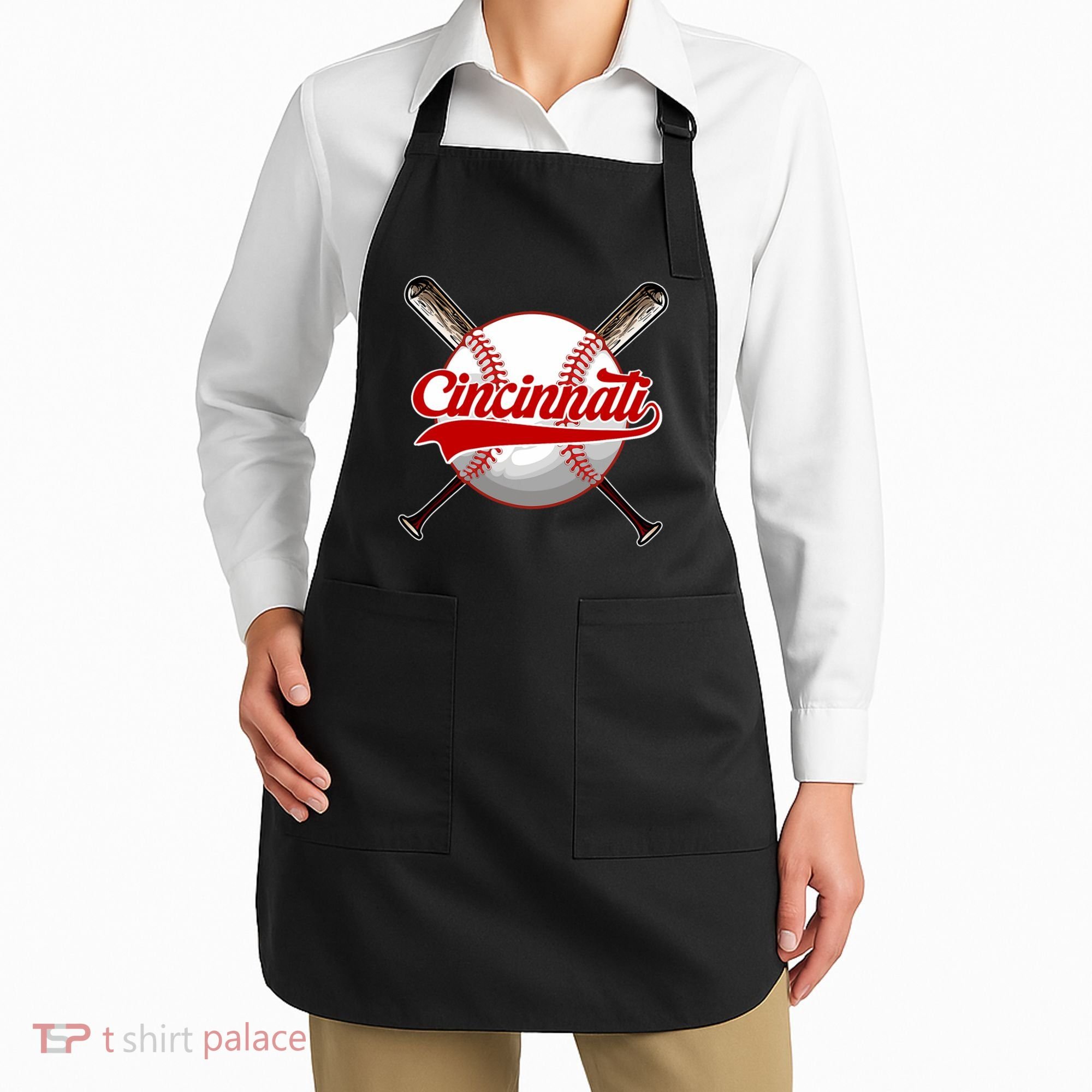 Cincinnati Souvenir I Love Cincinnati Apron