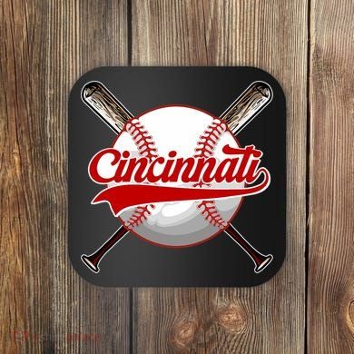Cincinnati Souvenir I Love Cincinnati Coaster