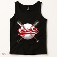 Cincinnati Souvenir I Love Cincinnati Tank Top thumb 2