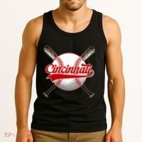 Cincinnati Souvenir I Love Cincinnati Tank Top thumb 3