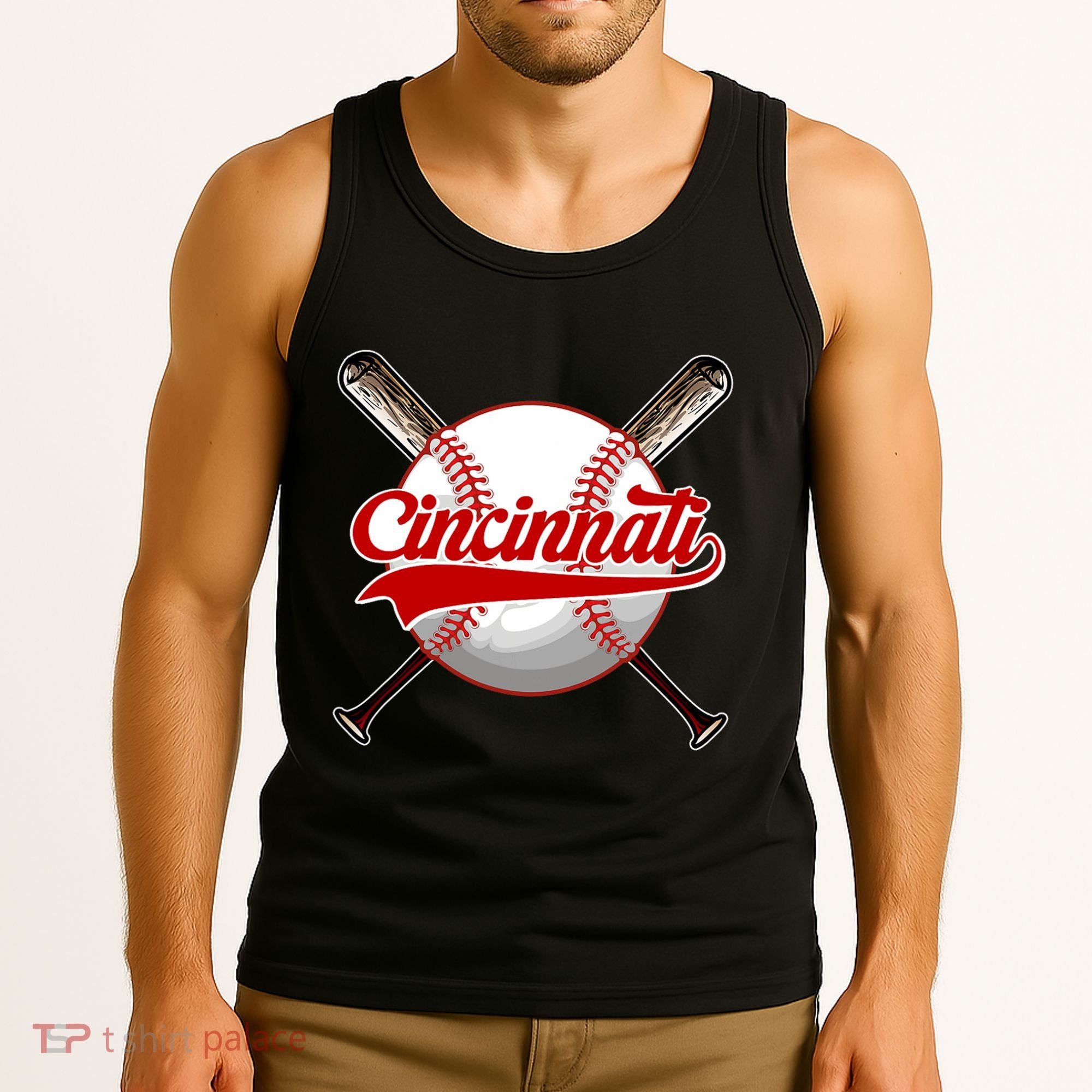 Cincinnati Souvenir I Love Cincinnati Tank Top