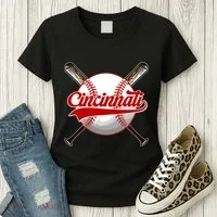 Cincinnati Souvenir I Love Cincinnati Women's T-Shirt thumb 3