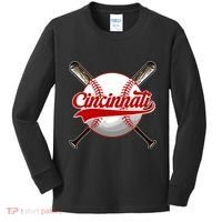Cincinnati Souvenir I Love Cincinnati Kids Long Sleeve Shirt thumb 0
