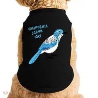 California Scrub Jay Doggie Tank thumb 0