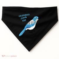 California Scrub Jay USA-Made Doggie Bandana thumb 0