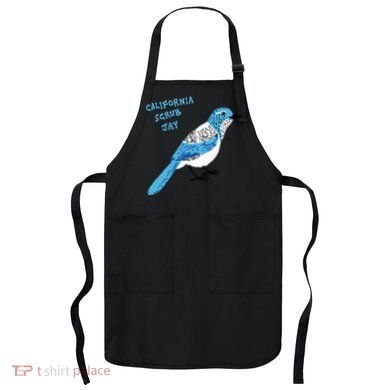 California Scrub Jay Apron