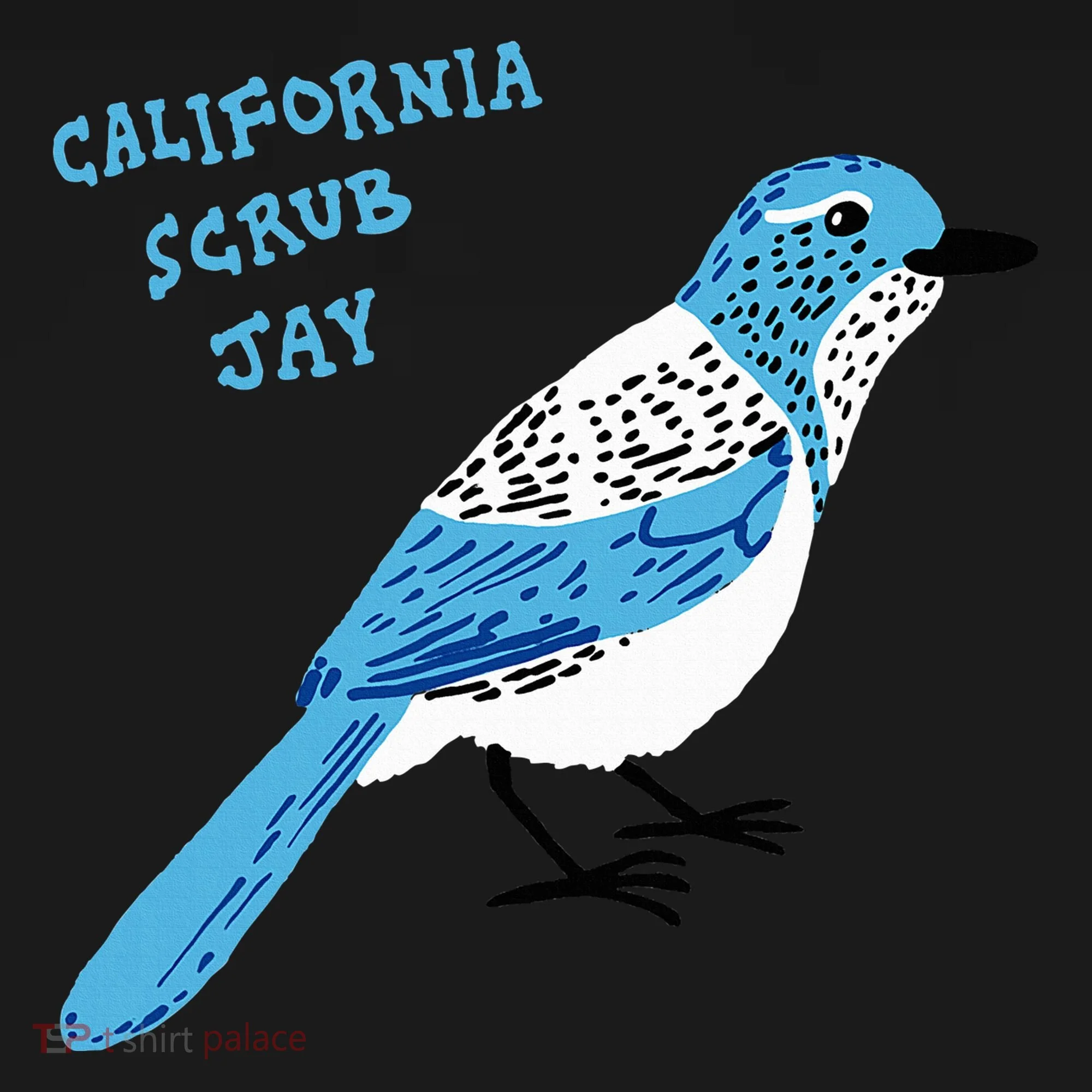 California Scrub Jay Women's Tank Top