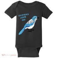 California Scrub Jay Baby Bodysuit thumb 0