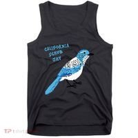 California Scrub Jay Tank Top thumb 0