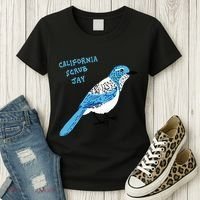 California Scrub Jay Women's T-Shirt thumb 3