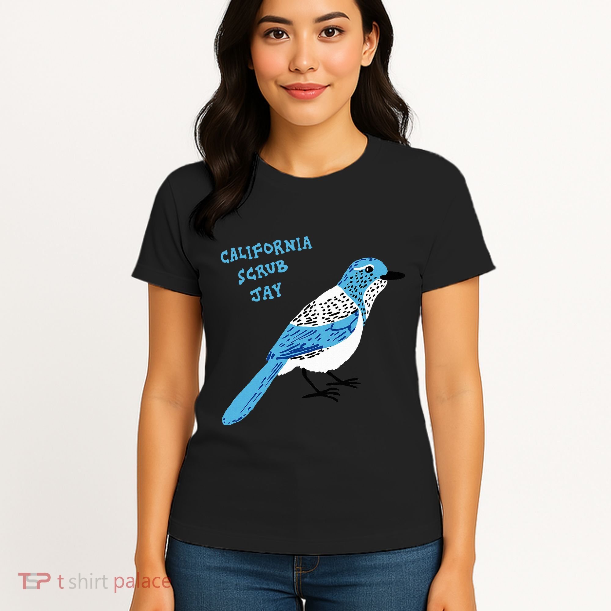 California Scrub Jay Women's T-Shirt
