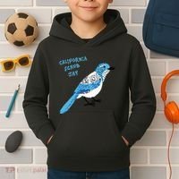 California Scrub Jay Kids Hoodie thumb 2