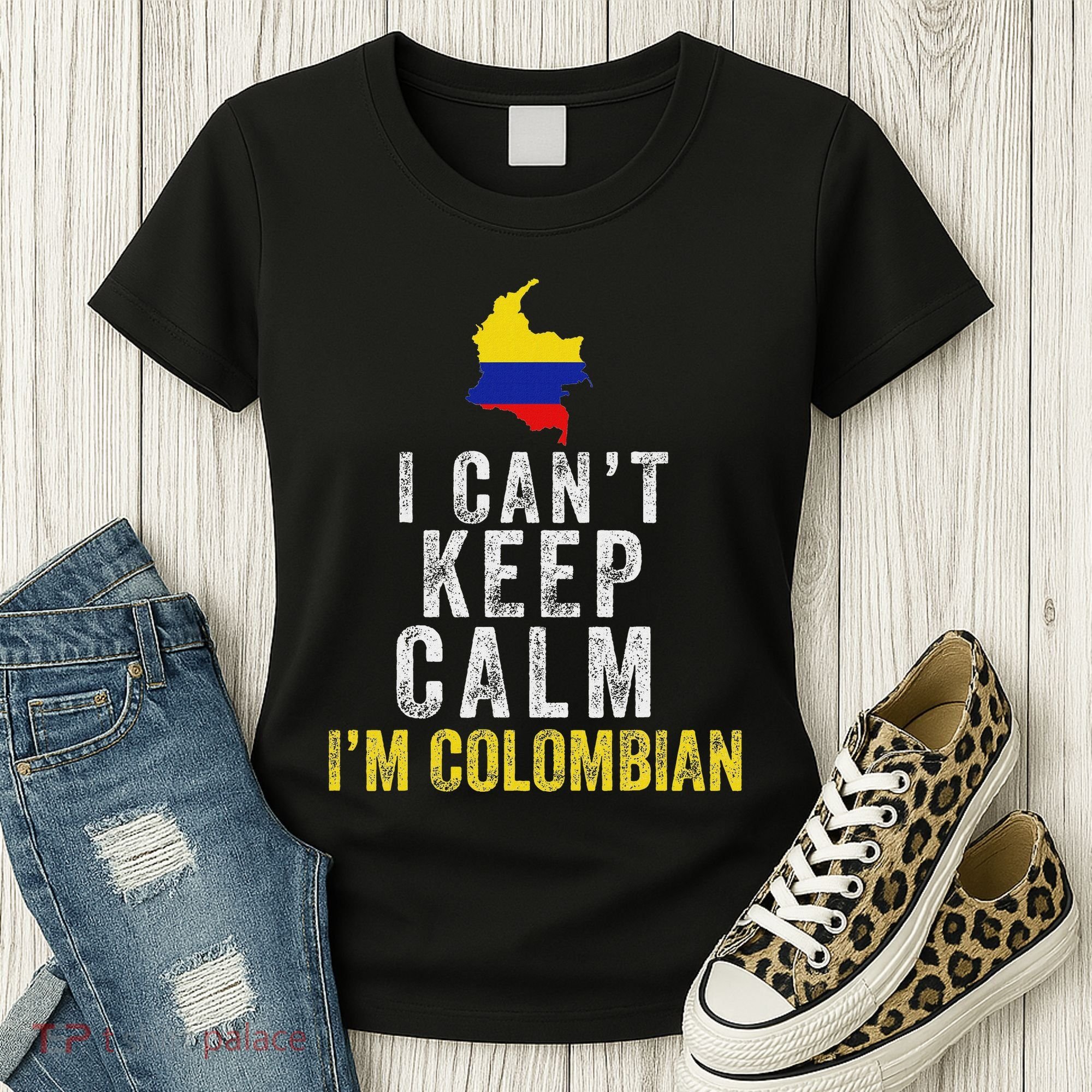 Colombian Slang Jerga Colombiana Camiseta Women's T-Shirt