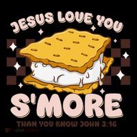 Camping Smore Jesus Loves You John Bible Verse Christian Coffee Mug thumb 5