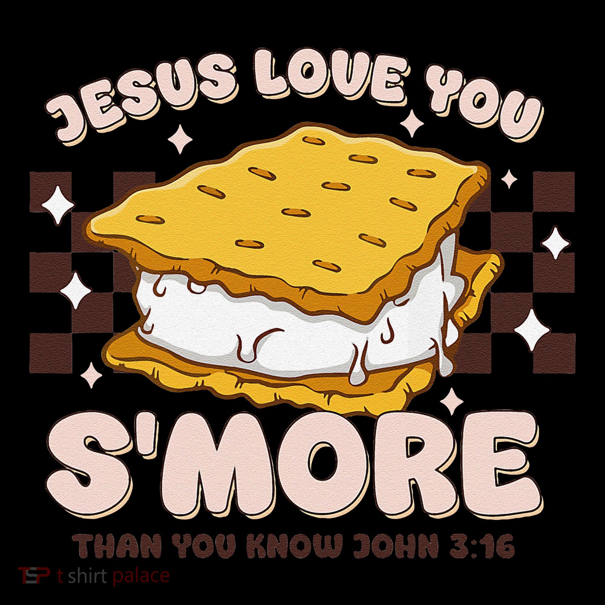 Camping Smore Jesus Loves You John Bible Verse Christian Coffee Mug