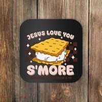 Camping Smore Jesus Loves You John Bible Verse Christian Coaster thumb 0