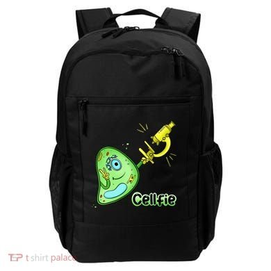 Cellfie Science Joke Biology Cell & Microscope Selfie Pun Backpack