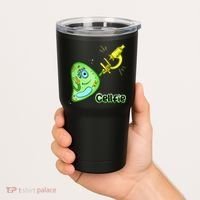 Cellfie Science Joke Biology Cell & Microscope Selfie Pun Tumbler thumb 2