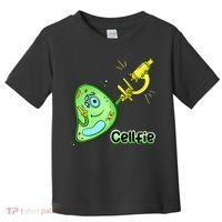 Cellfie Science Joke Biology Cell & Microscope Selfie Pun Toddler T-Shirt thumb 0