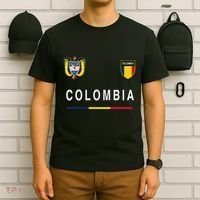 Colombia Sportsoccer Jersey Flag Football T-Shirt thumb 6