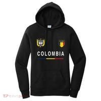 Colombia Sportsoccer Jersey Flag Football Women's Hoodie thumb 0