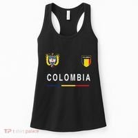 Colombia Sportsoccer Jersey Flag Football Women's Tank Top thumb 0