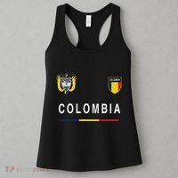 Colombia Sportsoccer Jersey Flag Football Women's Tank Top thumb 3