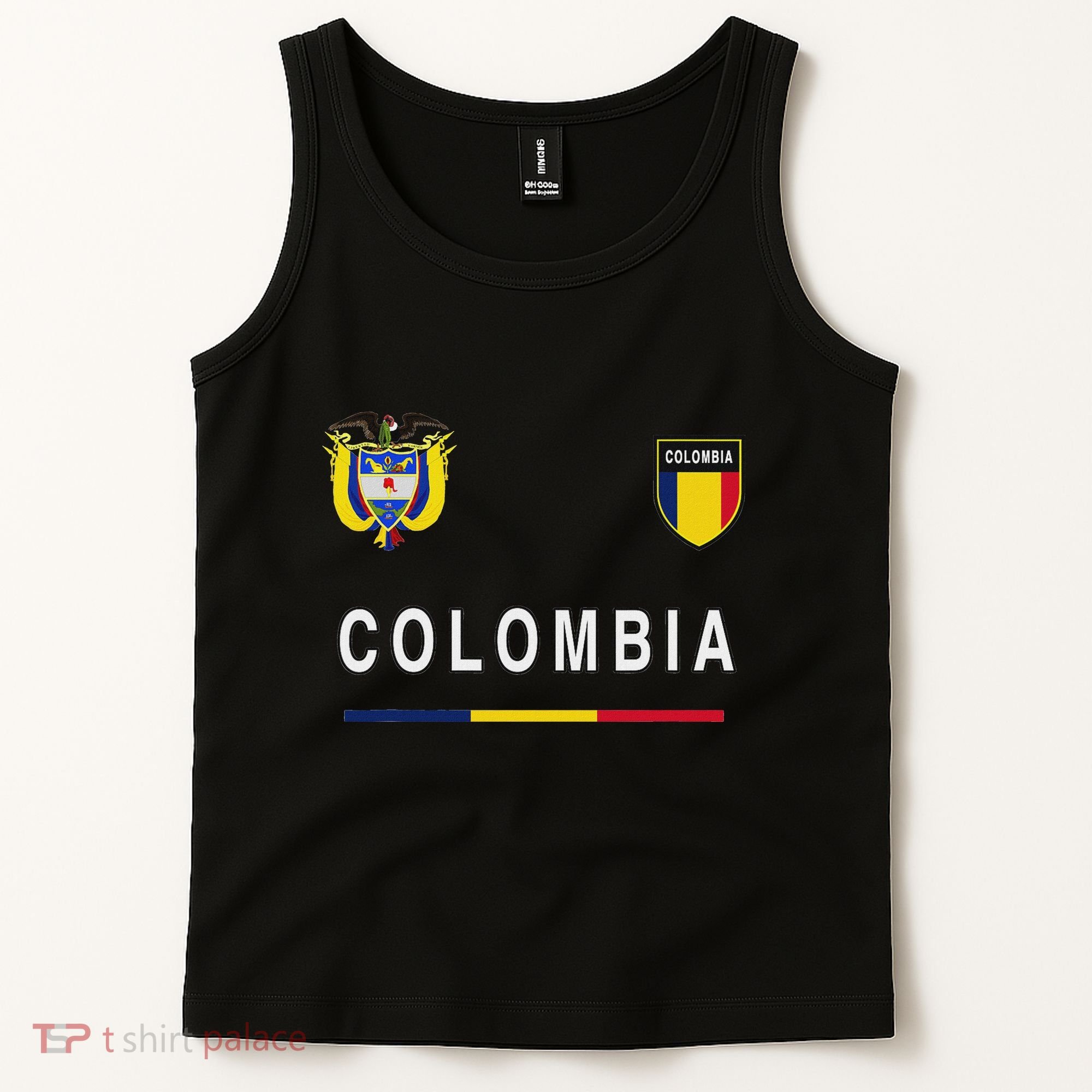 Colombia Sportsoccer Jersey Flag Football Tank Top