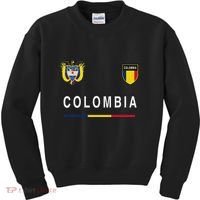 Colombia Sportsoccer Jersey Flag Football Kids Sweatshirt thumb 0