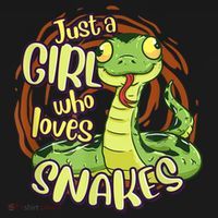 Cute Snake Just A Girl Who Loves Snakes Hoodie thumb 7