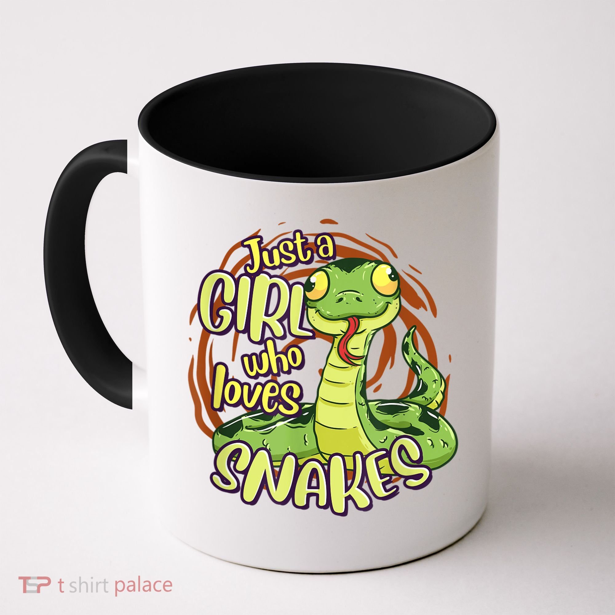 Cute Snake Just A Girl Who Loves Snakes Coffee Mug