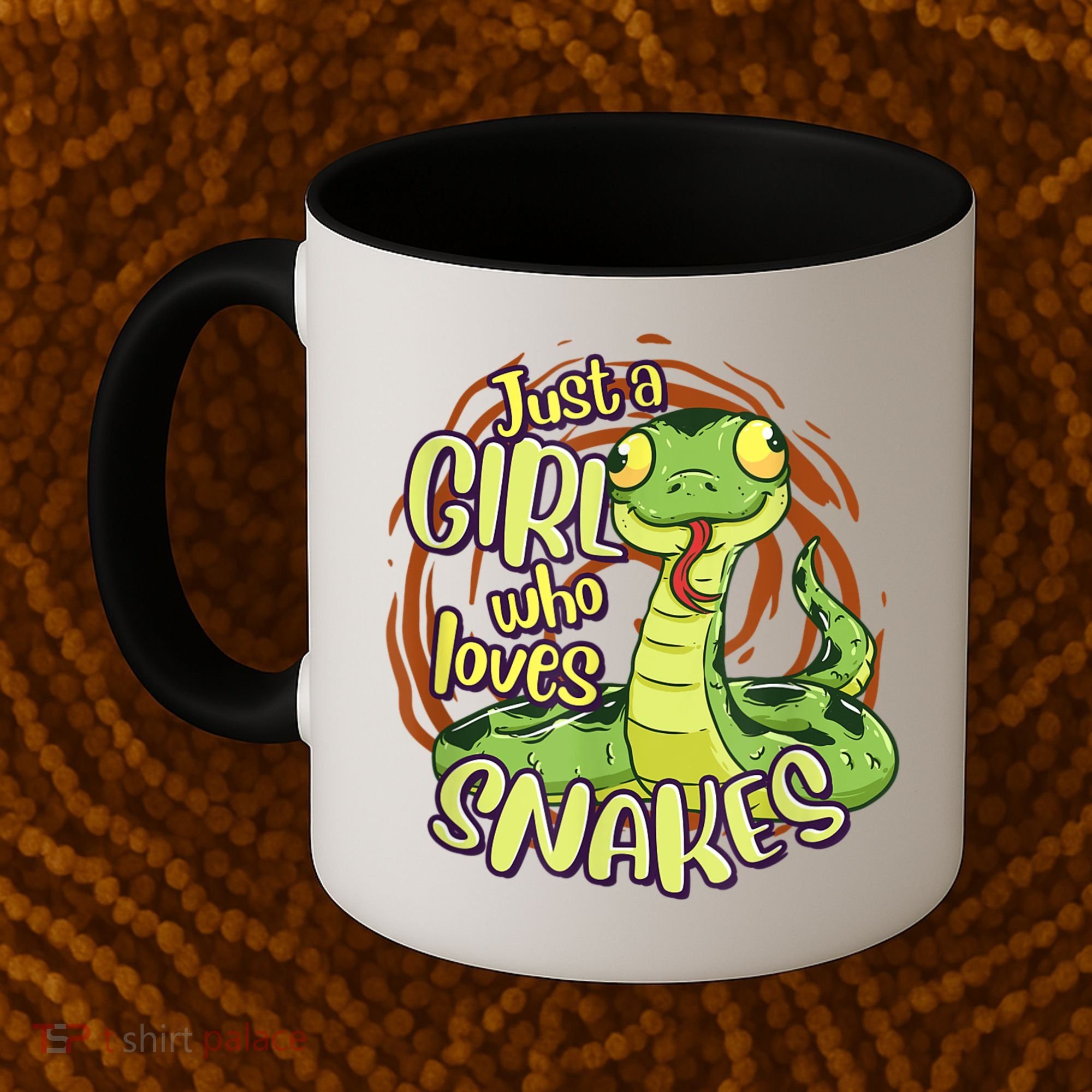 Cute Snake Just A Girl Who Loves Snakes Coffee Mug
