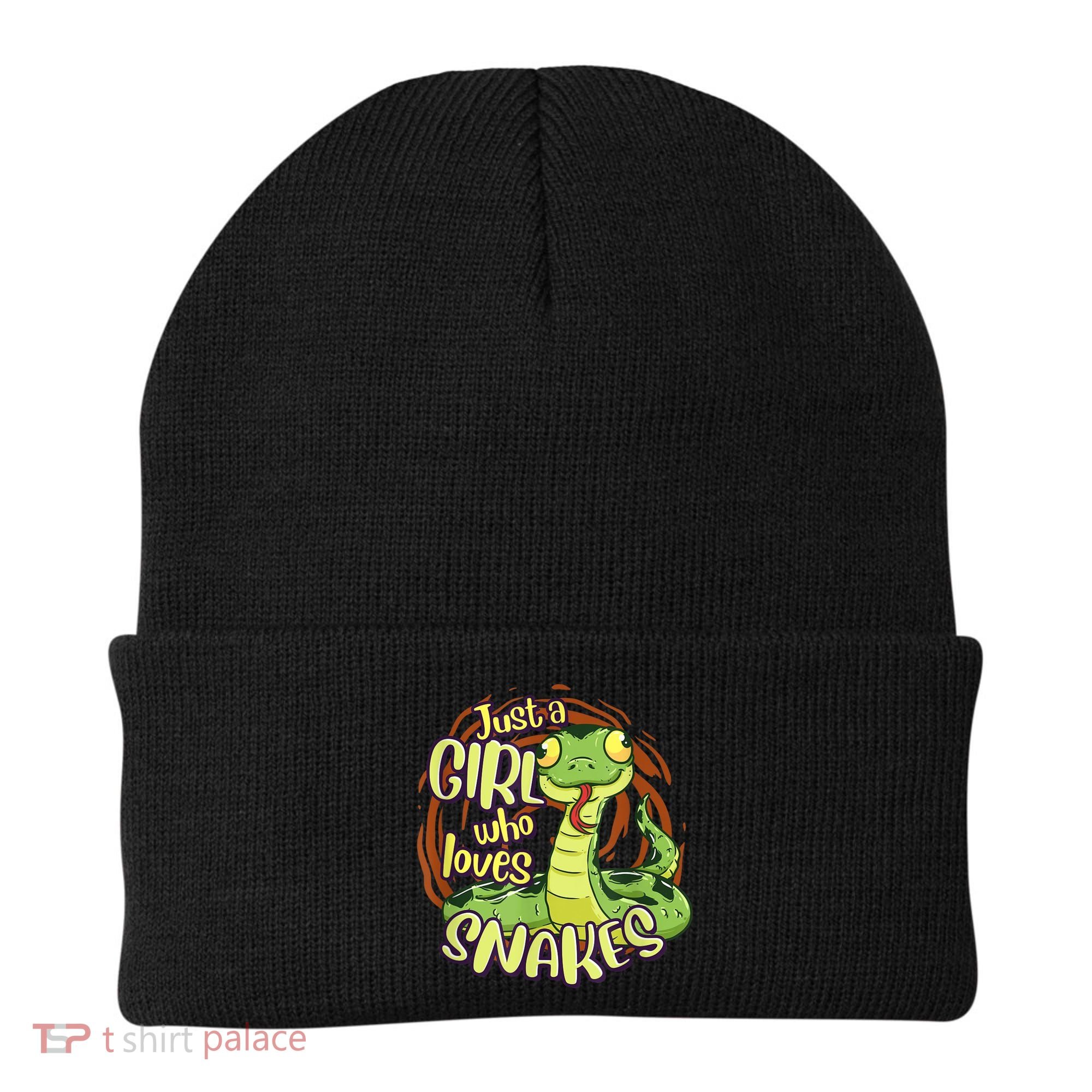 Cute Snake Just A Girl Who Loves Snakes Beanie