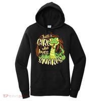 Cute Snake Just A Girl Who Loves Snakes Women's Hoodie thumb 0