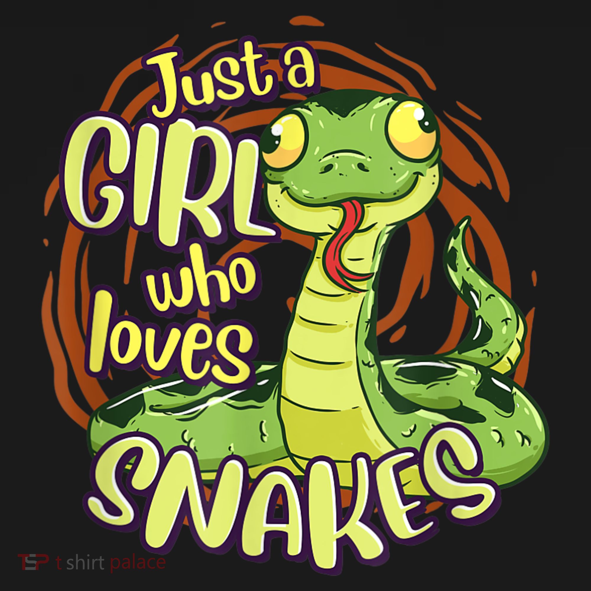 Cute Snake Just A Girl Who Loves Snakes Women's Hoodie